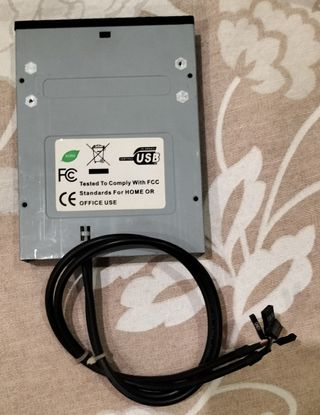 Lector de tarjetas interno USB y Lector DVD LG