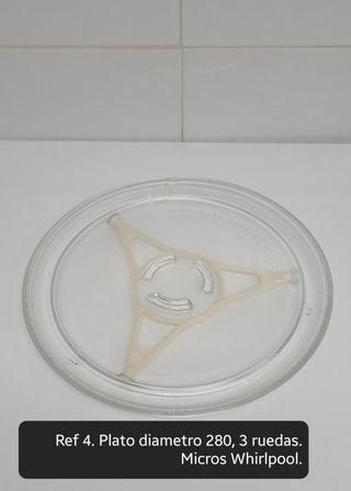 Platos microondas de diferentes medidas.