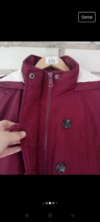 Anorak mujer acolchado Springfield talla 40