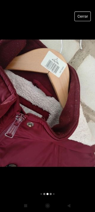 Anorak mujer acolchado Springfield talla 40