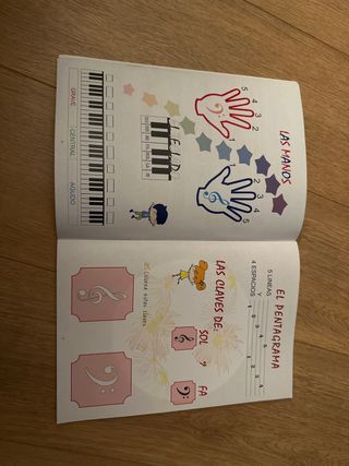 Música -Musiquillo 1- libro de piano con CD