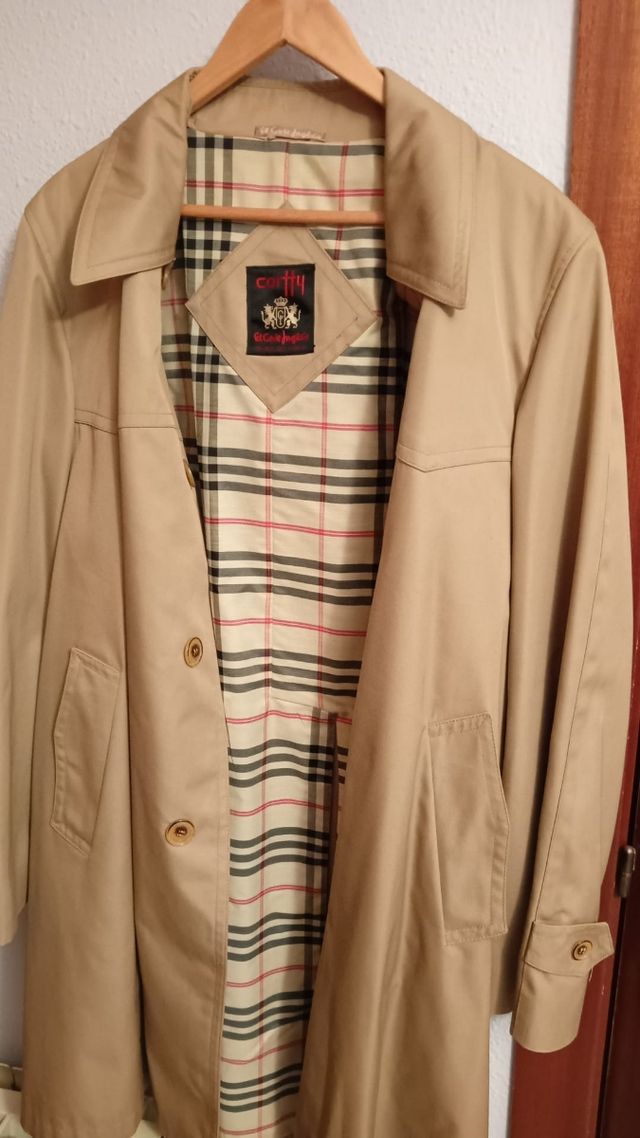 Gabardina hombre . Sin usar..