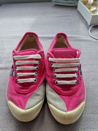 Zapatillas rosas Kawasaki
