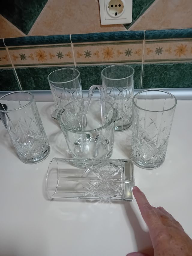 Juego de vasos
