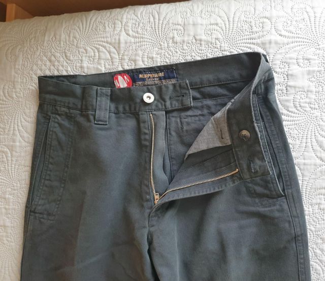 Pantaloni 30 uomo sailwear vintage Murphy & NYE