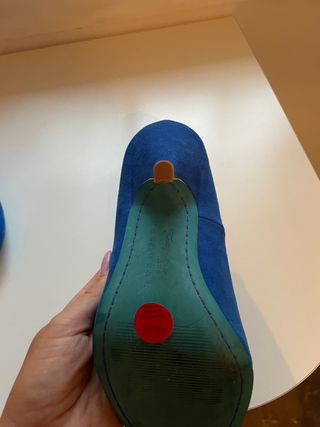 Zapatos azules ZARA- NUEVOS