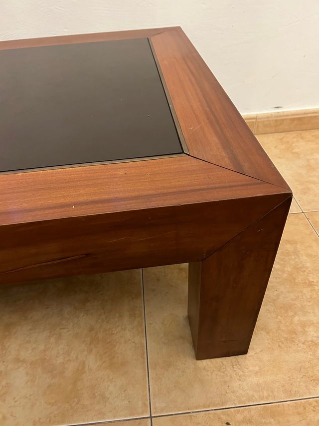 Mesa centro madera maciza