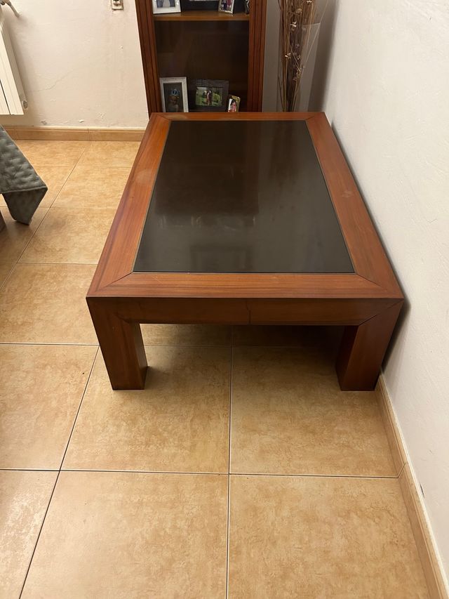 Mesa centro madera maciza