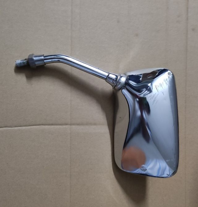 Specchietto sinistro cromato custom