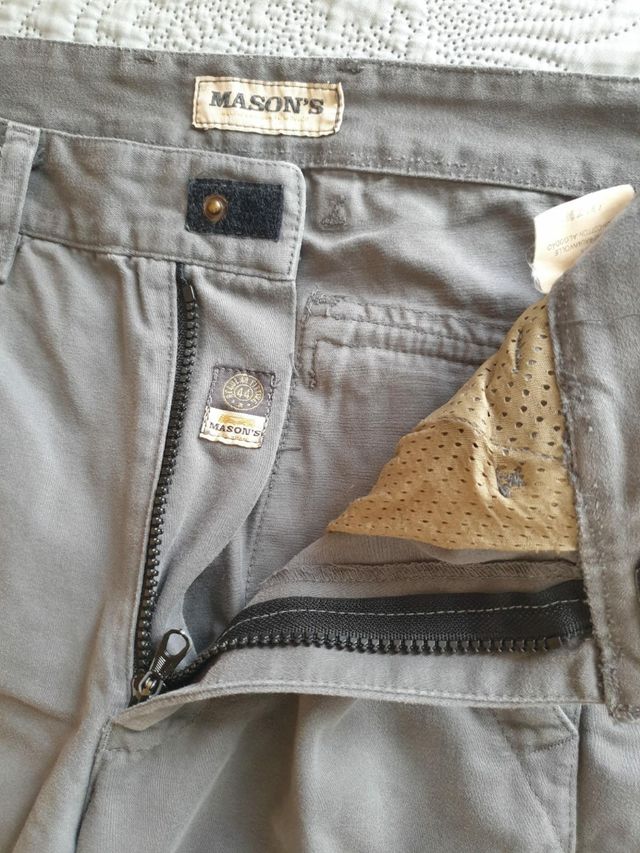 Pantaloni vintage uomo grigio mason's taglia 44