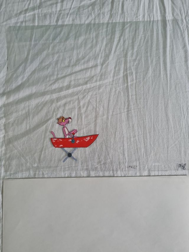 Pack celuloide y dibujo pantera rosa