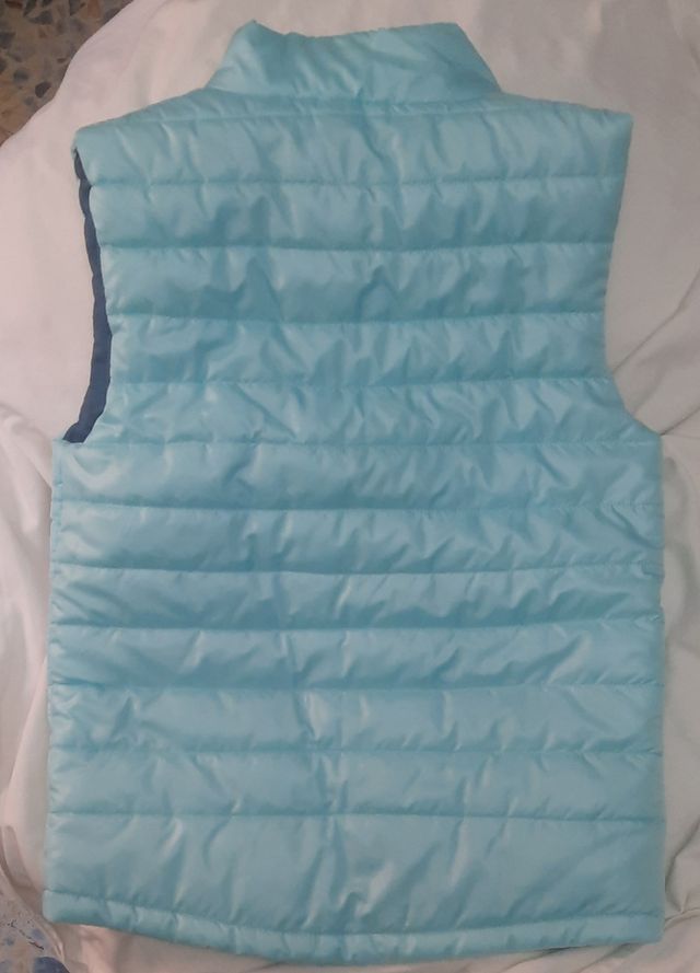 Chaleco acolchado sin manga niña 10 años.