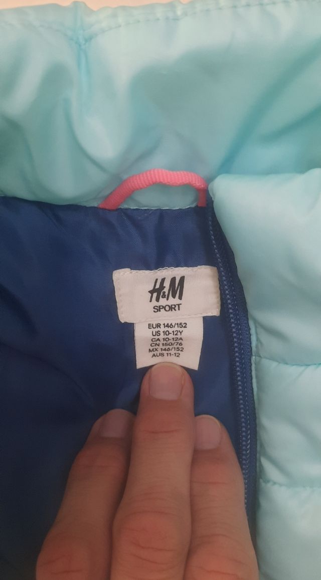 Chaleco acolchado sin manga niña 10 años.