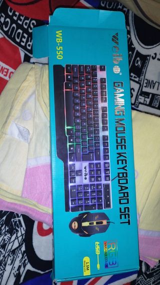 Teclado luminoso