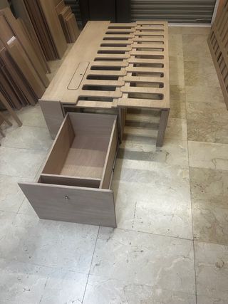 Muebles Camper “Cama Rastrillo” personalizado