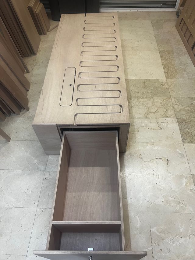 Muebles Camper “Cama Rastrillo” personalizado