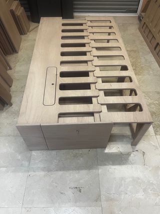 Muebles Camper “Cama Rastrillo” personalizado