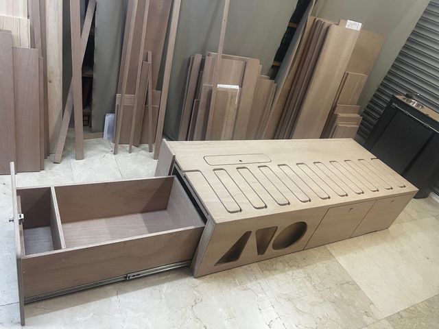 Muebles Camper “Cama Rastrillo” personalizado