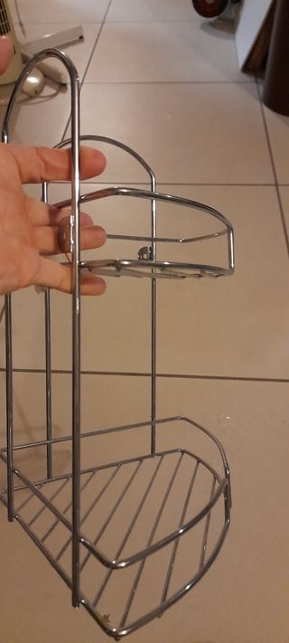 Porta shampoo  bagno inox