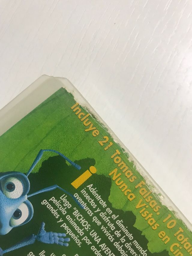 Cinta video VHS Bichos de Disney