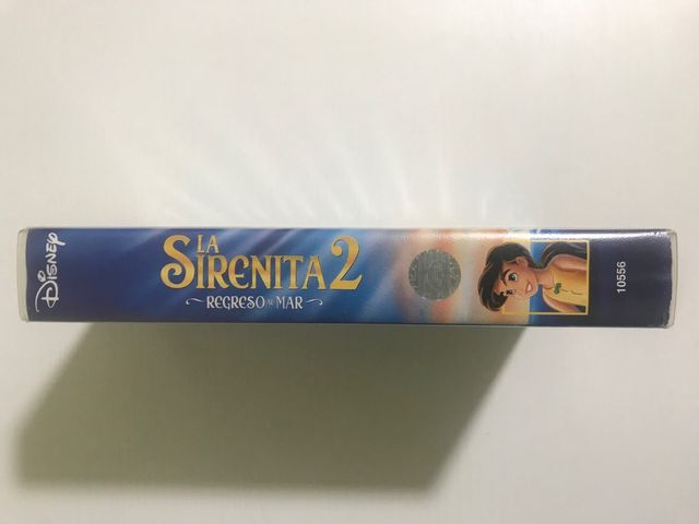 Cinta video VHS La sirenita 2 de Disney