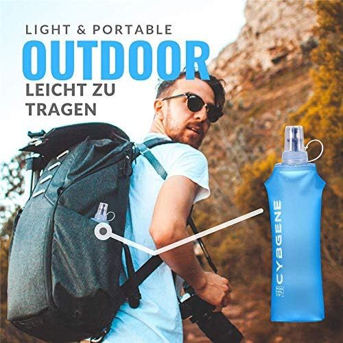 2 Botellas Deportiva Plegable