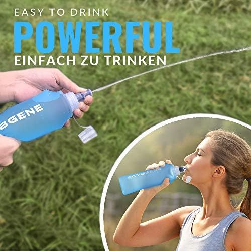 2 Botellas Deportiva Plegable