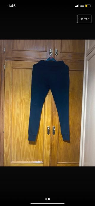 pantalon chandal negro