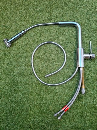 Aixeta cuina. Grifo cocina. Extensible