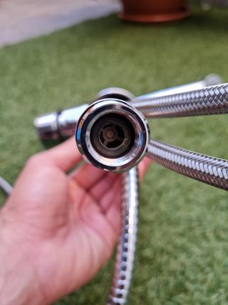 Aixeta cuina. Grifo cocina. Extensible