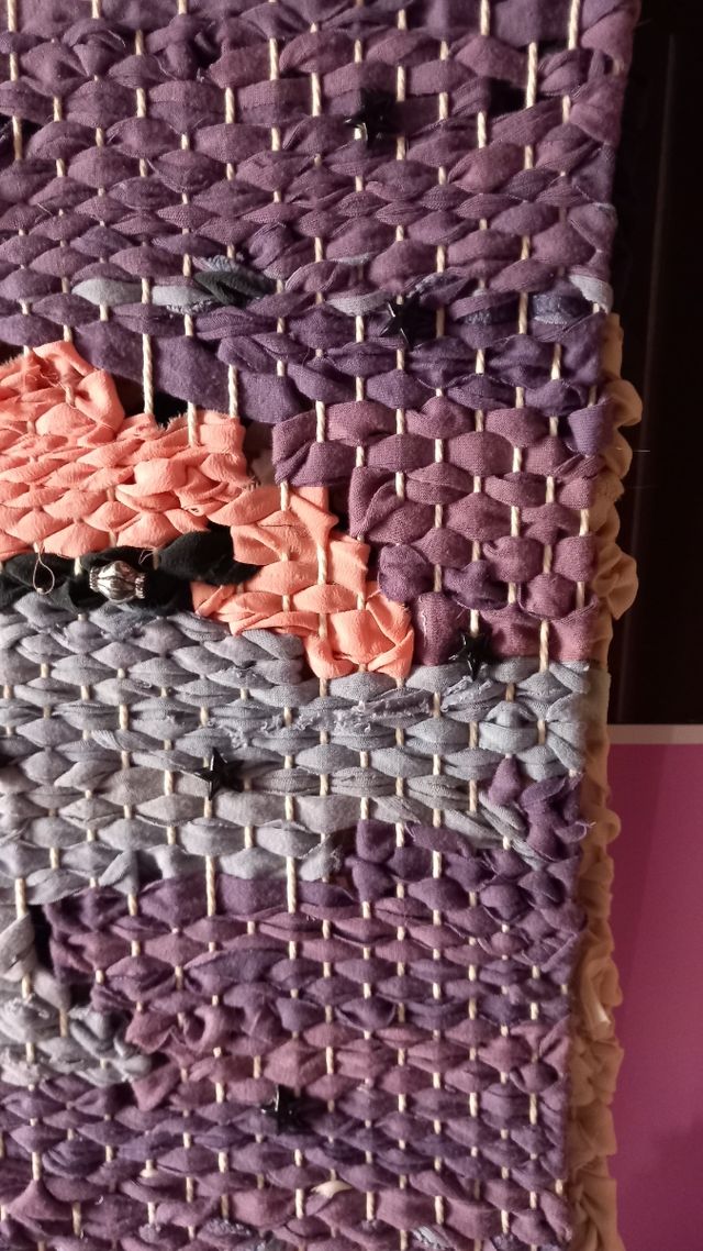 Arazzo tessuto a mano double face