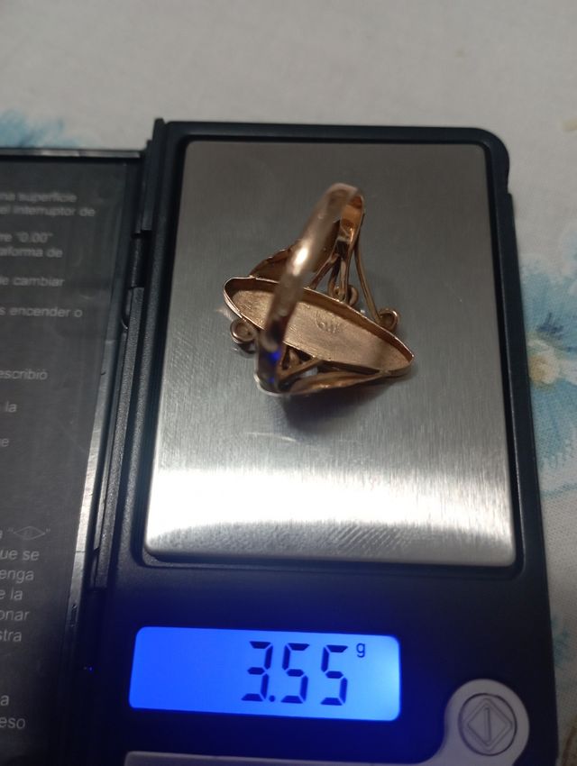 Anillo 💍 de oro 14 quilates . Tulipanes