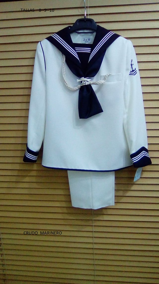 COMUNION NIÑO MARINERO sin estrenar .