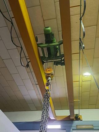 Puente Grúa STAHL de 12,5 Tn y 15 m.