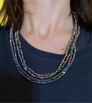 2 Collana elastiche multicolor