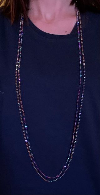 2 Collana elastiche multicolor