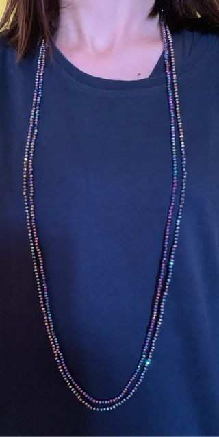2 Collana elastiche multicolor