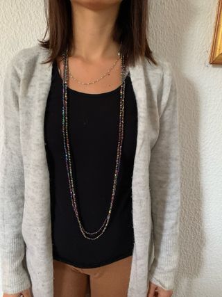 2 Collana elastiche multicolor