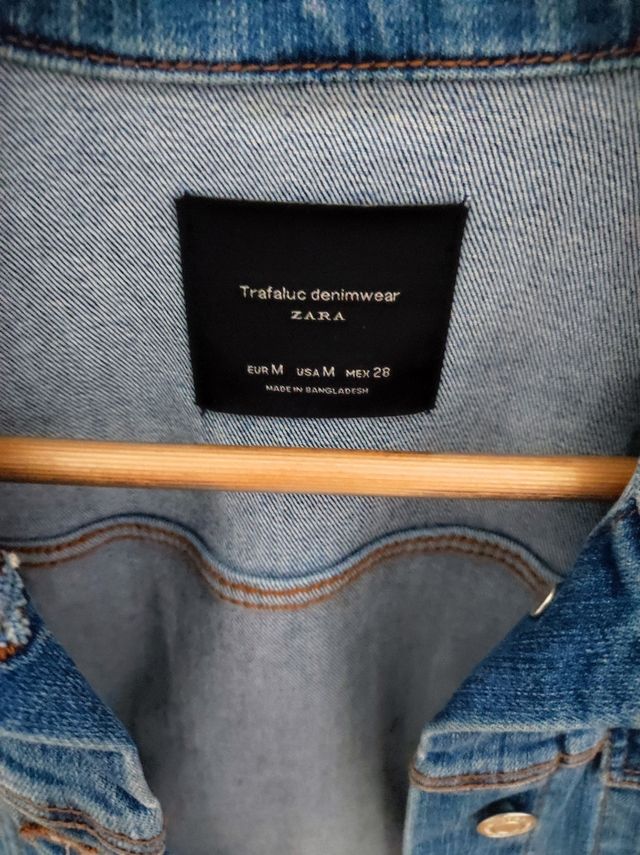 Cazadora vaquera Zara