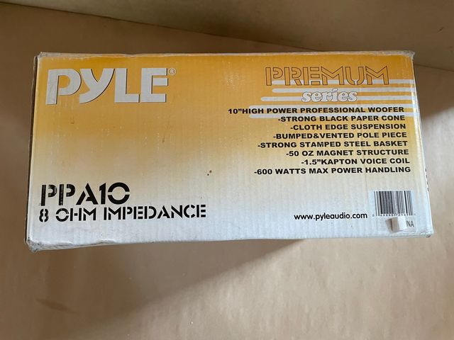 woofer Pyle PPA10
