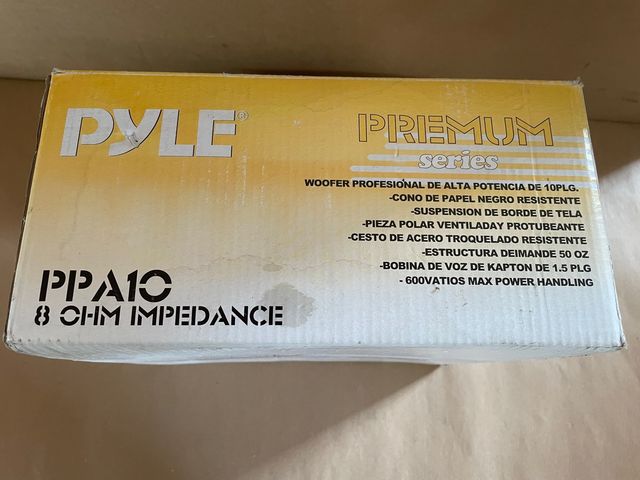 woofer Pyle PPA10