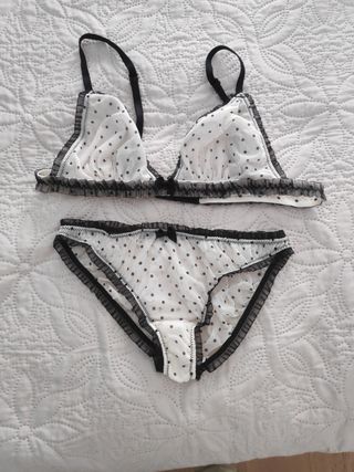 Conjunto ropa interior sexy "Oysho"