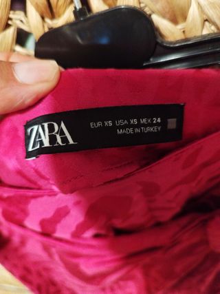 Falda larga de Zara