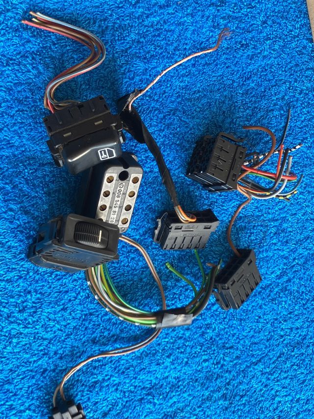 Botones regulador cableado Mercedes E W124