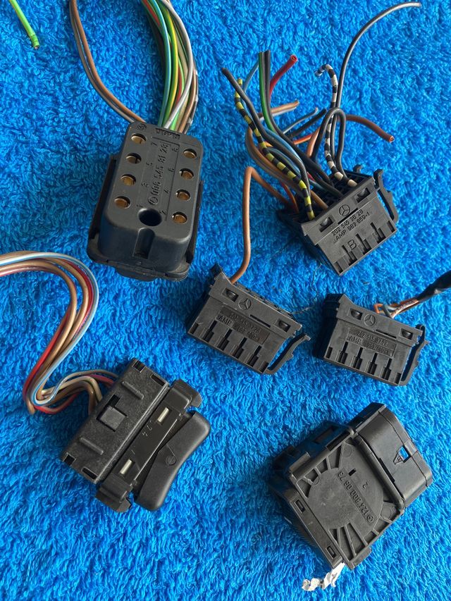Botones regulador cableado Mercedes E W124
