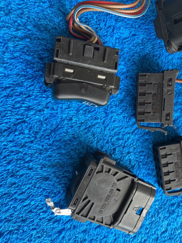 Botones regulador cableado Mercedes E W124
