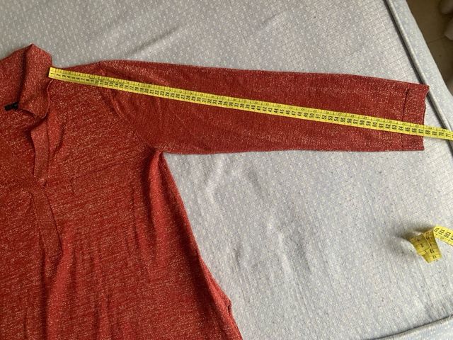 Jersey Nuevo coral brillo Amitié. Regalo bolso.