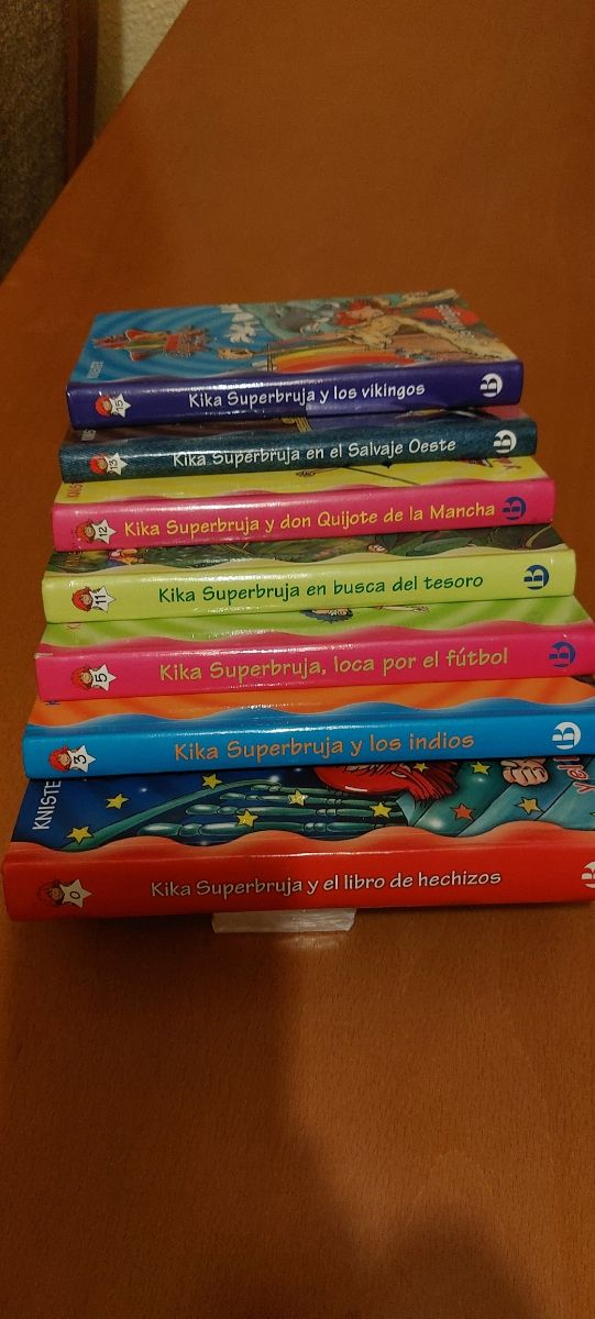 Libros kika superbruja