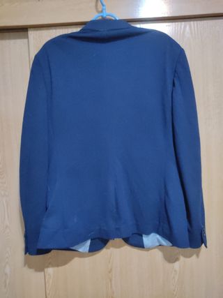 blazer azul marina