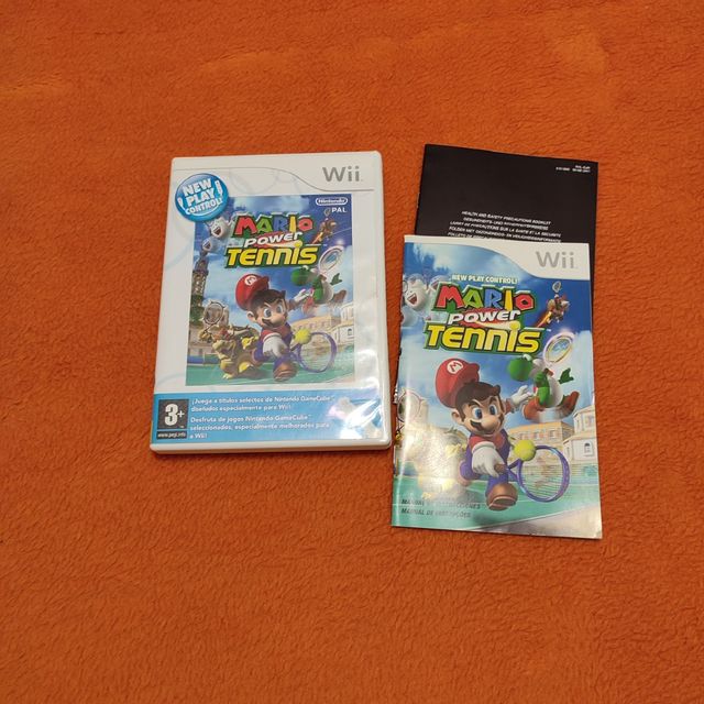 Juego Wii Mario Power Tenis Completo